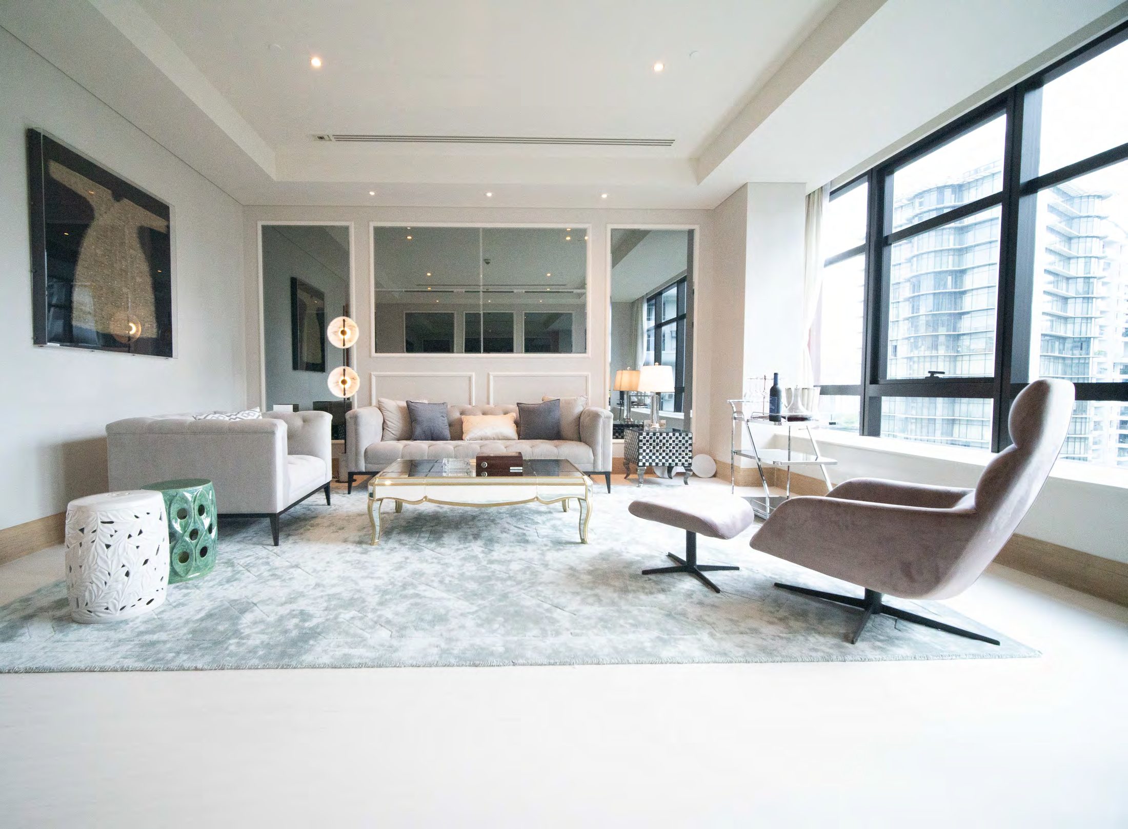 Living area (showflat)